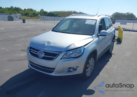 2011 Volkswagen Tiguan Se из США, поврежденный, VIN WVGAV7AX7BW524400